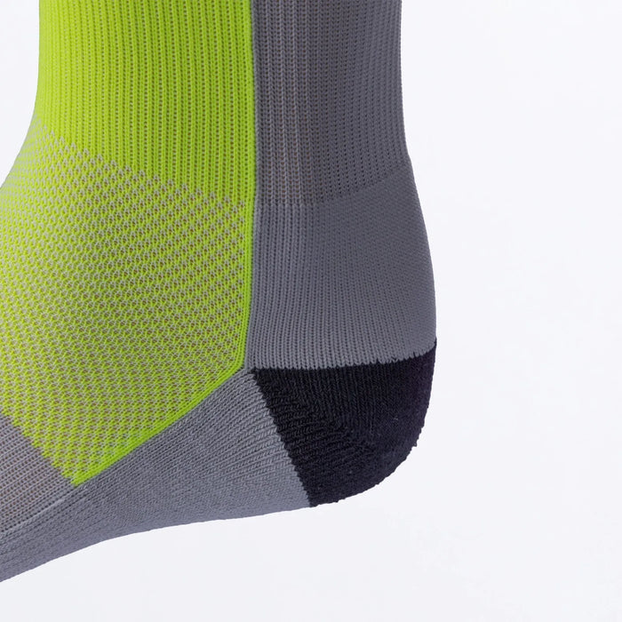 FXR Moto Sock - Grey/HiVis, view 3