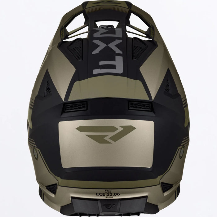 FXR Apex Snow Helmet - Stone/Moss, view 3