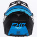 FXR Youth Clutch MX Helmet - Blue/Cyan, view 3
