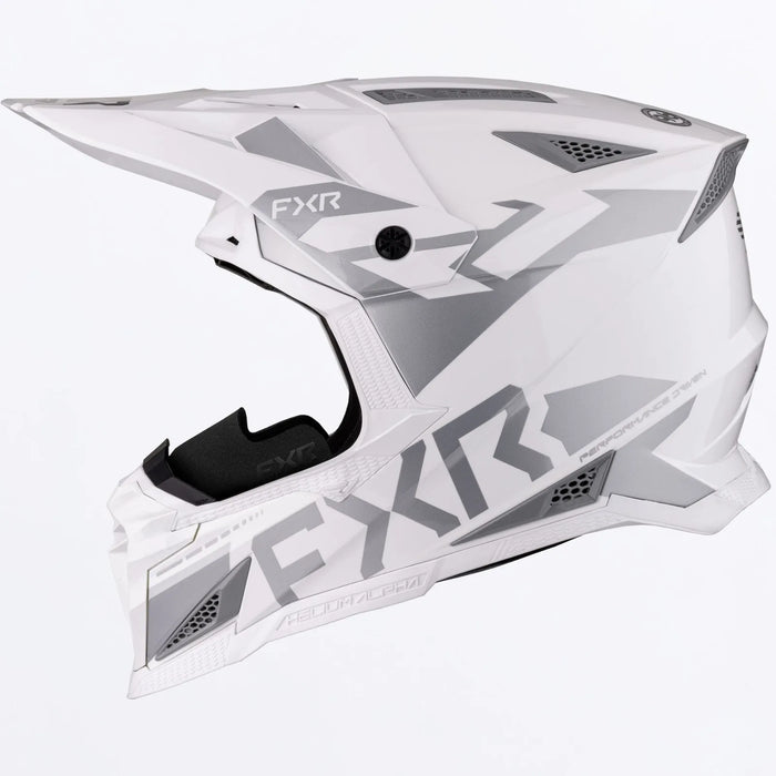 FXR Helium Alpha Snow Helmet - White, view 2