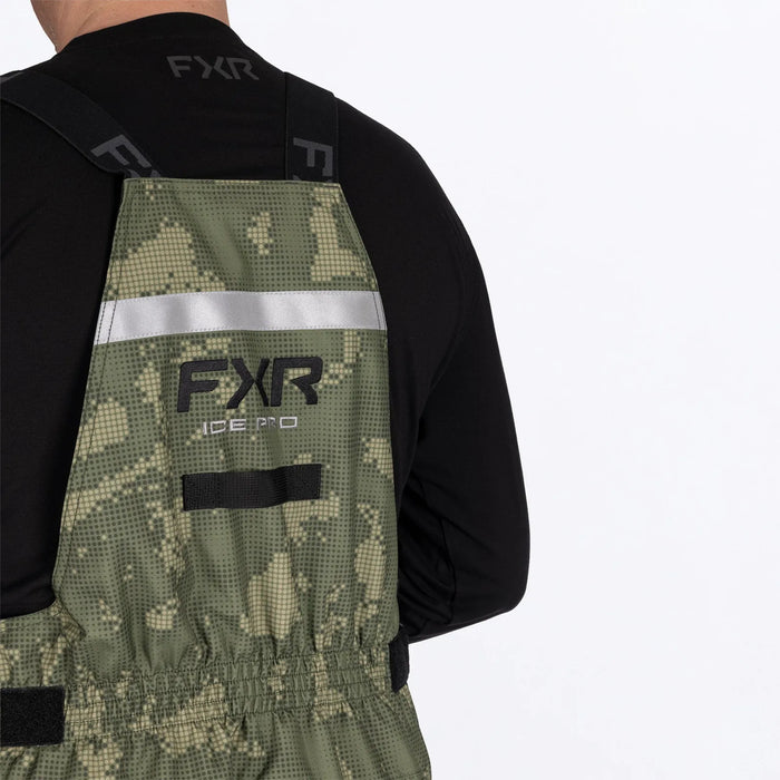 FXR Mens Excursion FX Bib Pant - Moss Shift Cover/Black, view 7