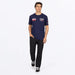 FXR Mens Race Division Premium T-Shirt - Navy/Red, view 3