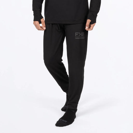 FXR Mens Surge Bamboo Pant - Black, front view