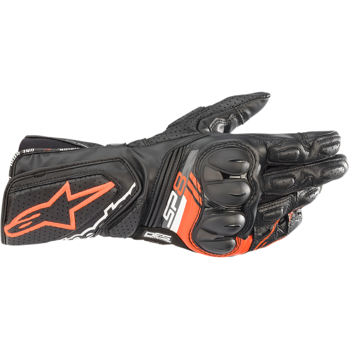 Alpinestars Mens SP-8 V3 Leather Gloves - Black