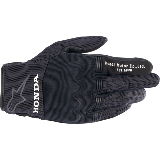 Alpinestars Mens Honda Copper Gloves - Black