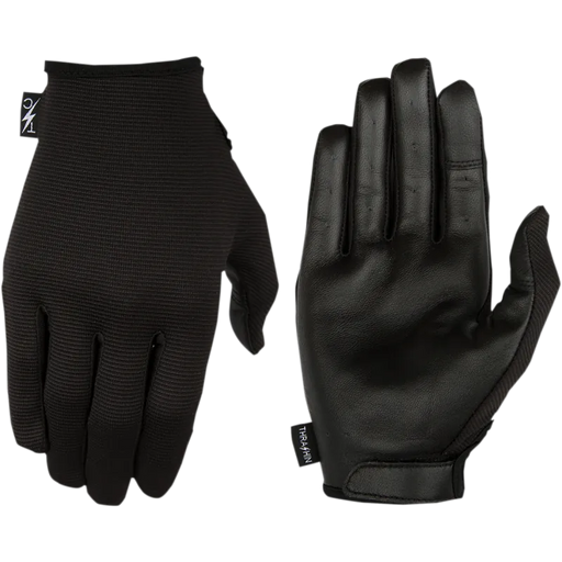 Thrashin Supply Mens Stealth Leather Palm Gloves - Black - Other
