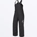FXR Womens Sugar FX Bib Pant - Black, front view
