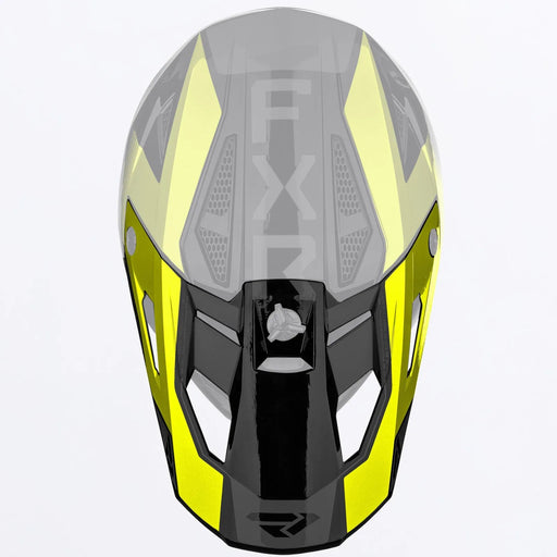 FXR Youth Apex Snow Helmet Peak - HiVis, view 2