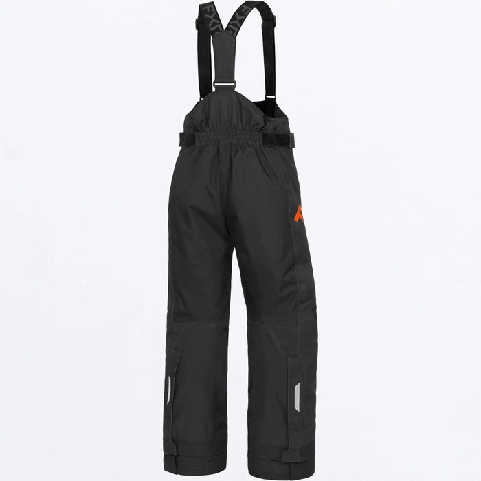 FXR Child Clutch Pant 2027 - Black/Orange, view 3