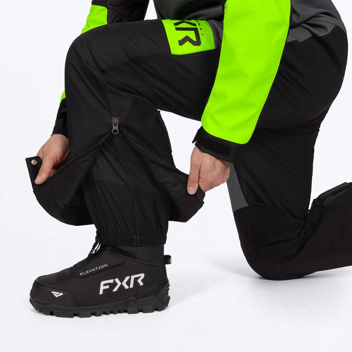 FXR Mens Revo F.A.S.T. Insulated Monosuit - Lime/Ti/Black, view 10