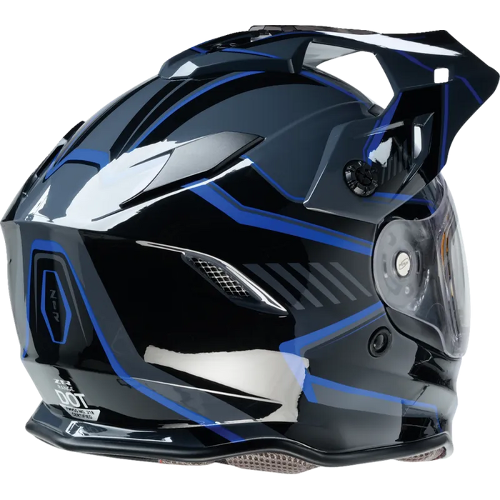 Z1R Range 2.0 Rotor Helmet with Electric Dual Lens Face Shield