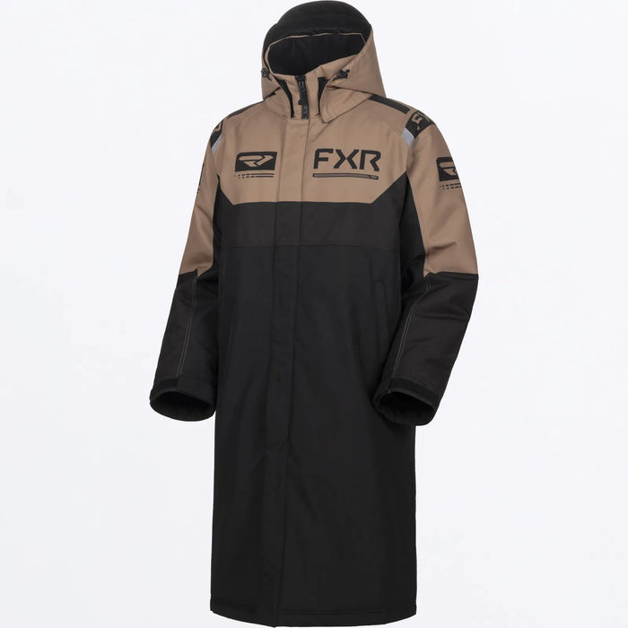 FXR Warm-Up Coat - Canvas, front view