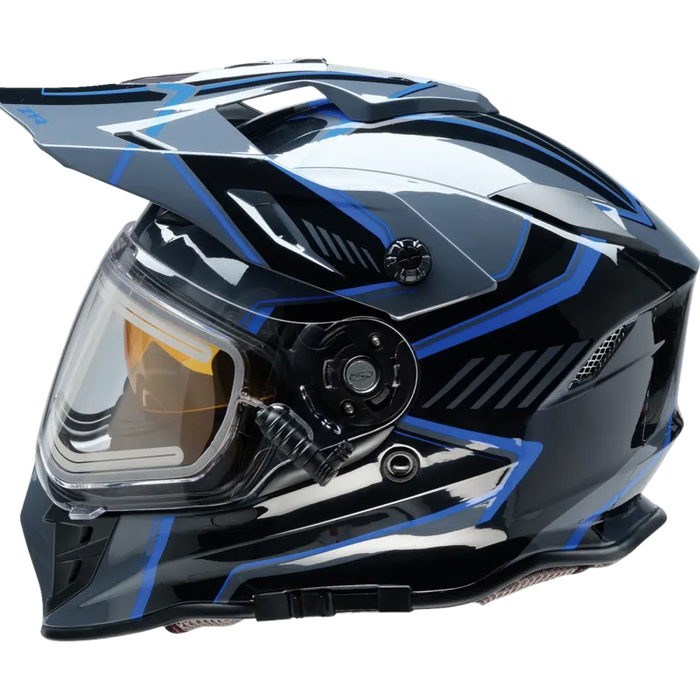 Z1R Range 2.0 Rotor Helmet with Electric Dual Lens Face Shield
