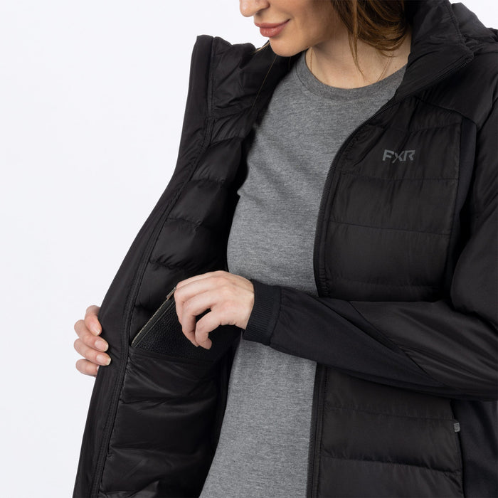 FXR Womens Phoenix Quilted Hoodie