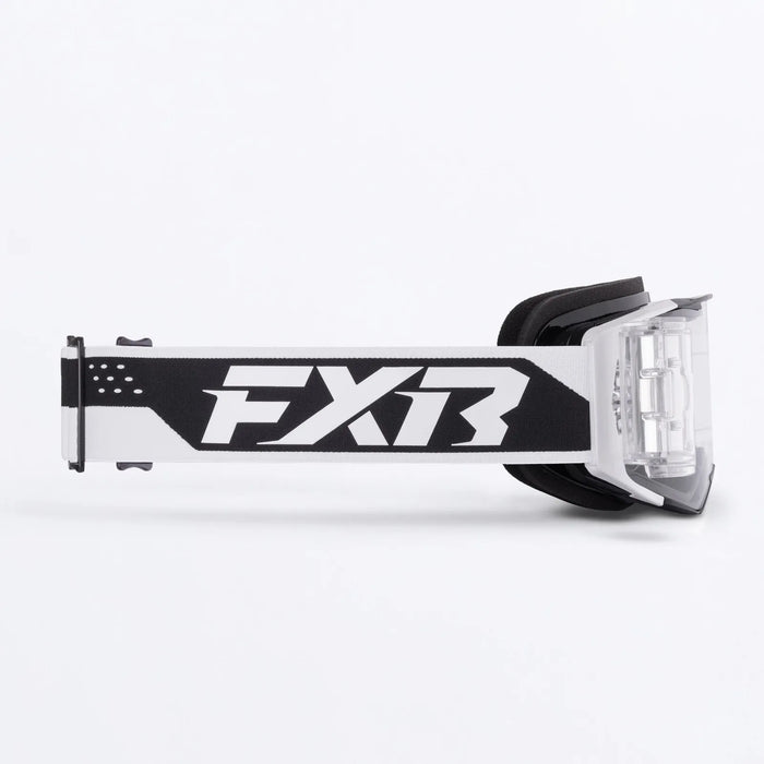 FXR FXR Factory Ride Roll-Off Goggle - White/Black, view 4