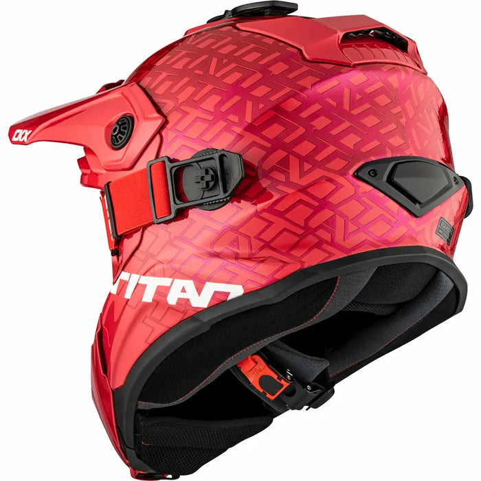 CKX Titan Original Roar Trail and Backcountry Helmet with 210° Goggles