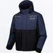 FXR Mens Evolution FX Jacket - Black/Midnight, front view