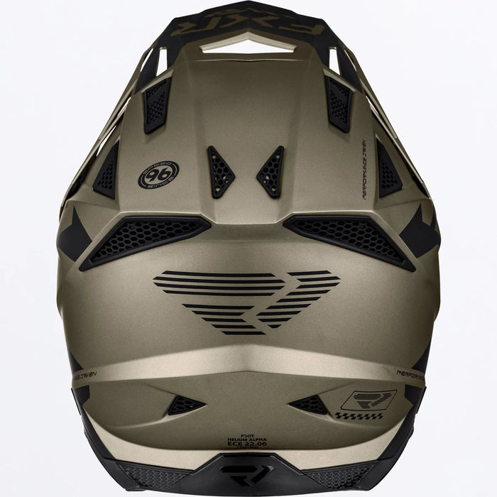 FXR Helium Alpha Snow Helmet - Stone, view 3