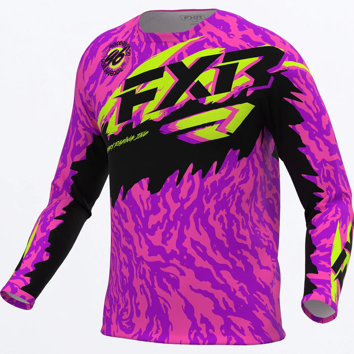 FXR Youth Clutch MX Jersey 2027 - Psycho, front view