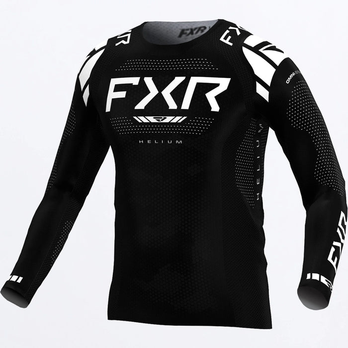 FXR Helium MX Jersey 2025 - Blackout, front view