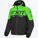 FXR Mens Revo RRX 2-in-1 Jacket - Blk/Lime, front view