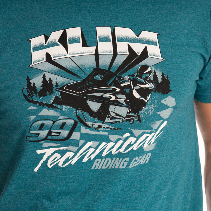 KLIM Mens Snowcrest Tri-blend Tee