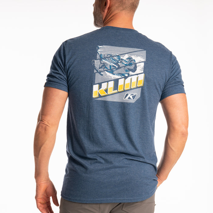 KLIM Mens Winter Vortex Tri-blend Tee