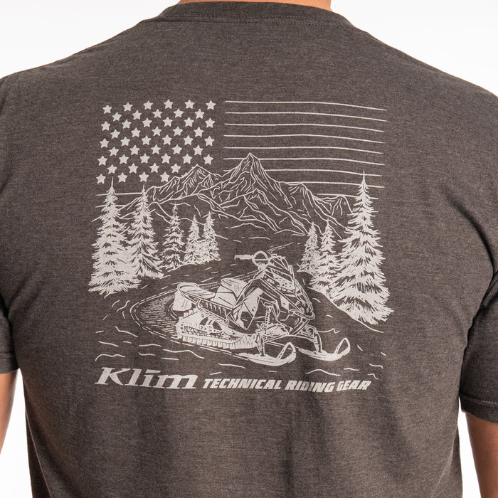 KLIM Mens Frontier Tri-blend Tee