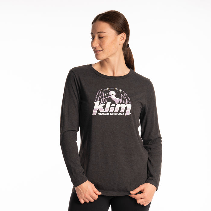 KLIM Womens Estelle Tri-blend Tee LS