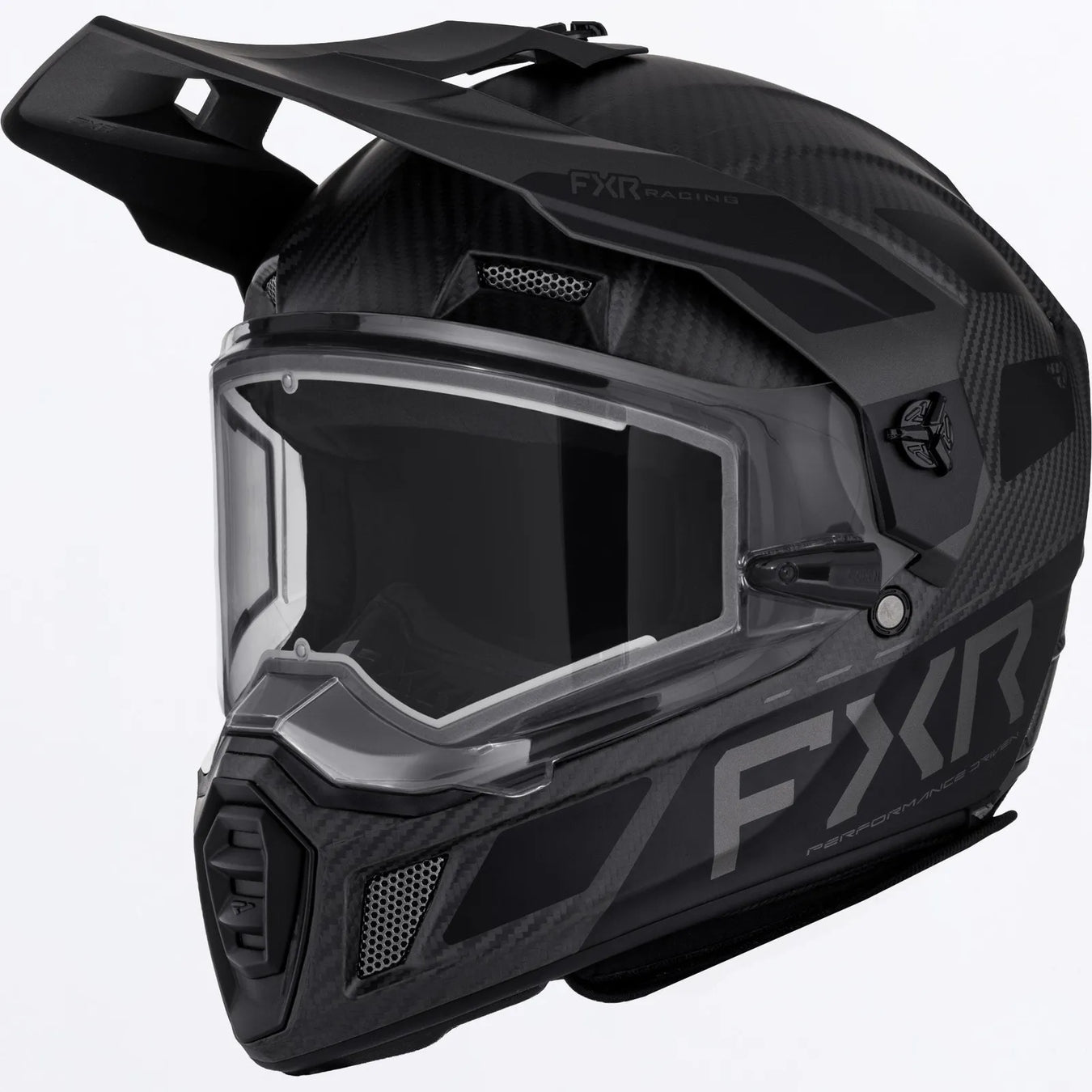 FXR Clutch X Pro Carbon Helmet 2027 - Black Ops, front view