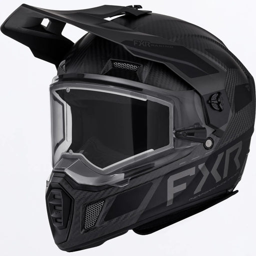 FXR Clutch X Pro Carbon Helmet 2027 - Black Ops, front view