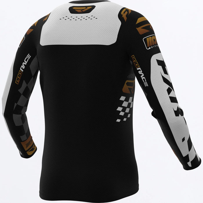 FXR Youth Revo Daytona MX Jersey - Black/White/Kash, view 2