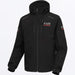 FXR Mens Evolution FX Tech Shell Jacket - Black, front view
