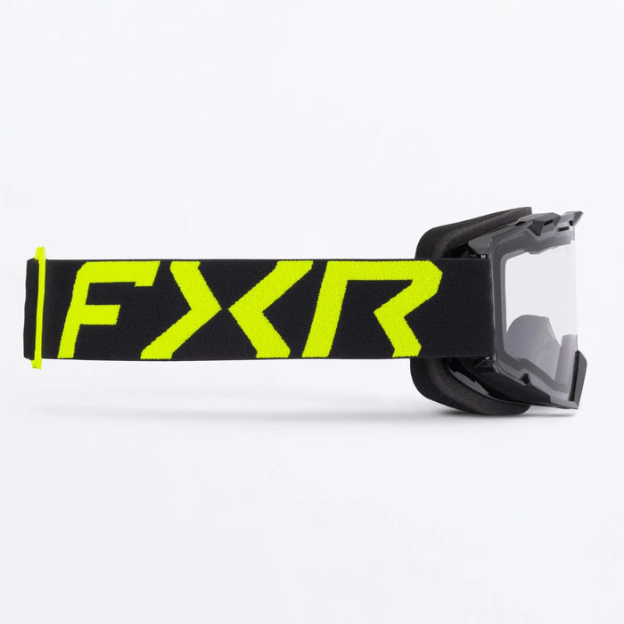 FXR Youth Maverick Clear Goggle 2027 - HiVis, view 4