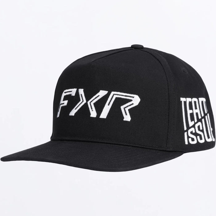 FXR Pedigree Hat - Black/White, front view