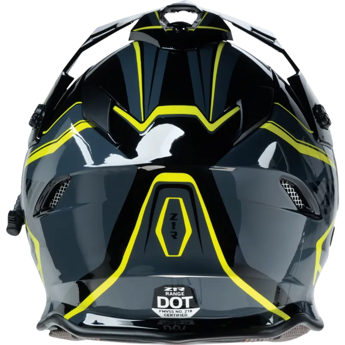 Z1R Range 2.0 Rotor Helmet with Electric Dual Lens Face Shield