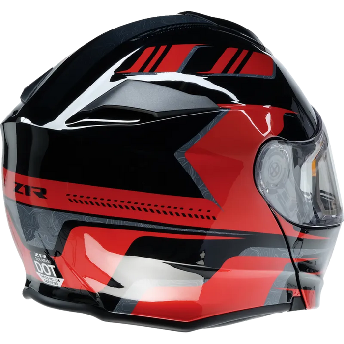 Z1R Solaris 2.0 First Tracks Helmet with Electric Dual Lens Face Shield