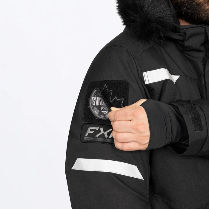 FXR Svalbard F.A.S.T. Insulated Monosuit - Black, view 10