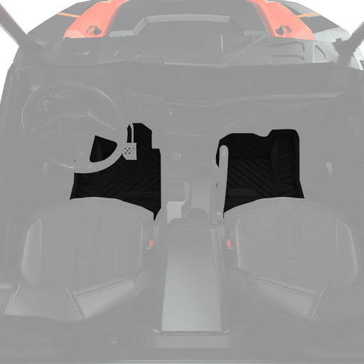 Polaris Front Driver and Passenger Floor Mats for GENERAL, Set of 2