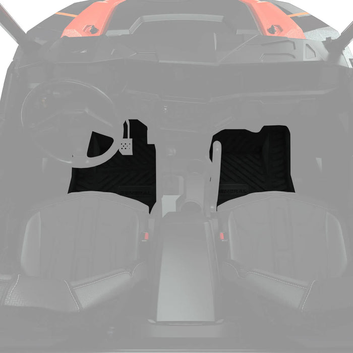 Polaris Front Driver and Passenger Floor Mats for GENERAL, Set of 2