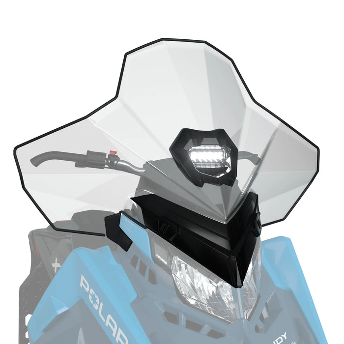 Polaris OEM Snowmobile Integrated Center Auxiliary Light Windshield
