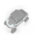 Polaris Aluminum Roof Cargo Basket Mount, 2-Seat