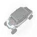 Polaris Aluminum Roof Cargo Basket Mount, 4-Seat