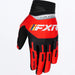 FXR Apex MX Glove - Red/Black, front view