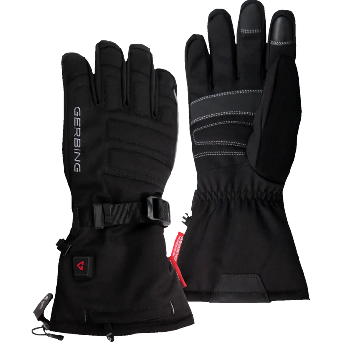 Gerbing Womens 7V S7 Battery Heated Gloves - Black - Front