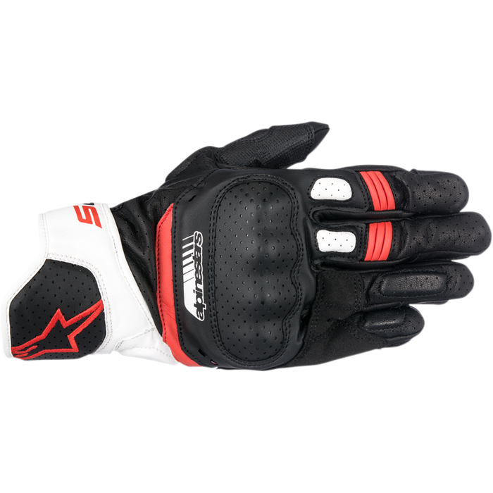 Alpinestars Mens SP-5 Leather Gloves - Black