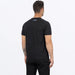 FXR Mens Rush Premium T-Shirt - Black/Blue, view 2