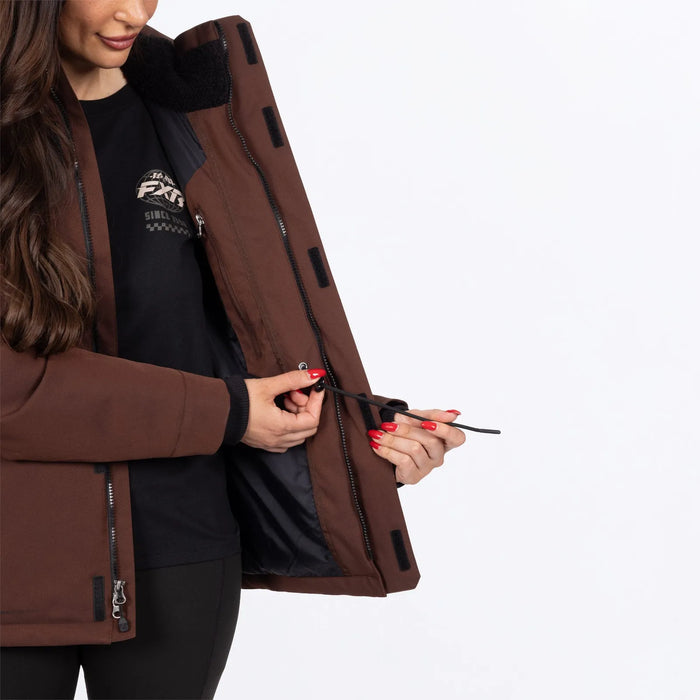 FXR Womens Ascend Jacket - Dark Cedar, view 6
