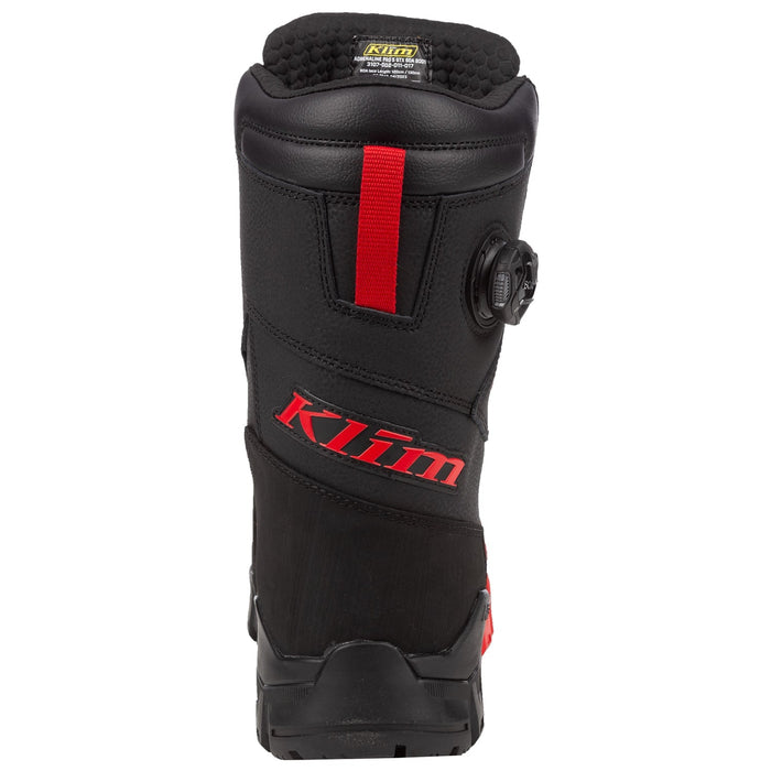 Klim Mens Adrenaline Pro S GTX BOA Boot - Black - Fiery Red, view 4