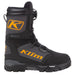 Klim Mens Klutch GTX BOA Boot - Non-Current - Asphalt - Strike Orange, front view